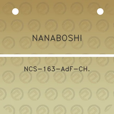 nanaboshi-ncs-163-adf-ch