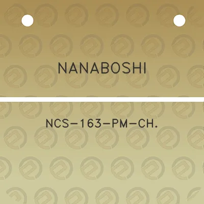 nanaboshi-ncs-163-pm-ch