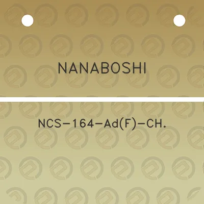 nanaboshi-ncs-164-adf-ch