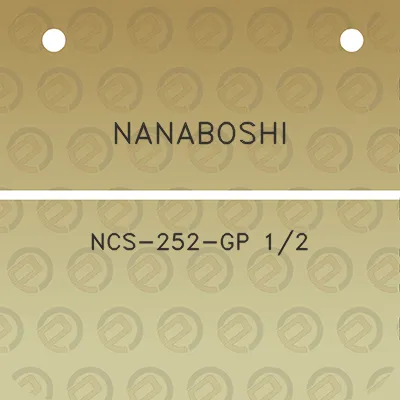 nanaboshi-ncs-252-gp-12