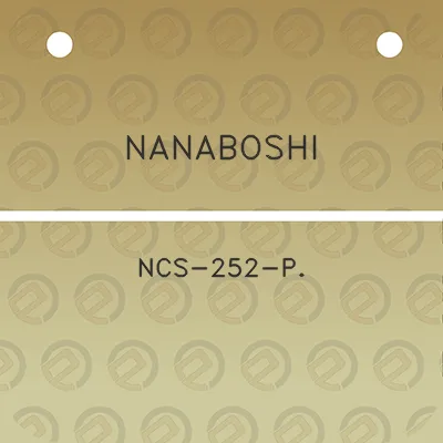 nanaboshi-ncs-252-p