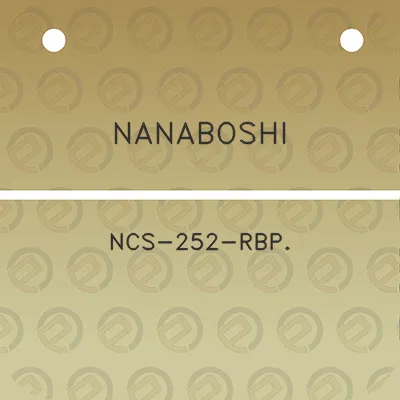 nanaboshi-ncs-252-rbp