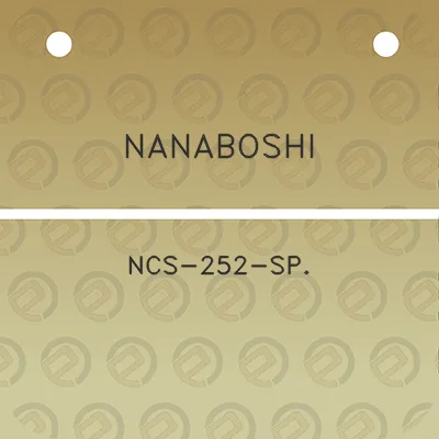 nanaboshi-ncs-252-sp