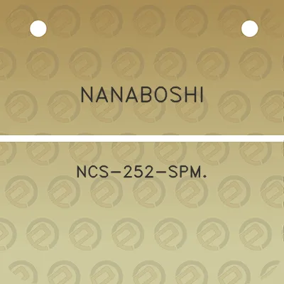 nanaboshi-ncs-252-spm