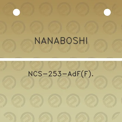 nanaboshi-ncs-253-adff