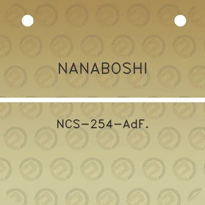 nanaboshi-ncs-254-adf