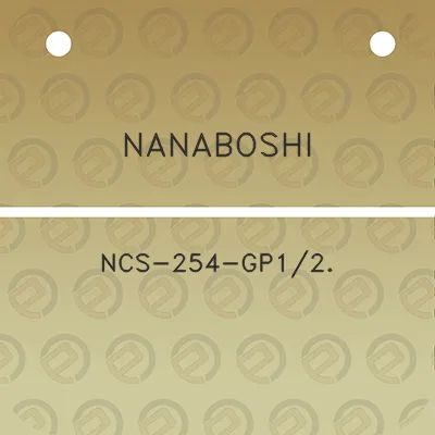 nanaboshi-ncs-254-gp12