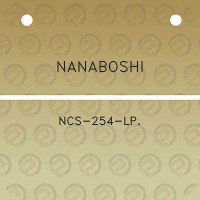 nanaboshi-ncs-254-lp