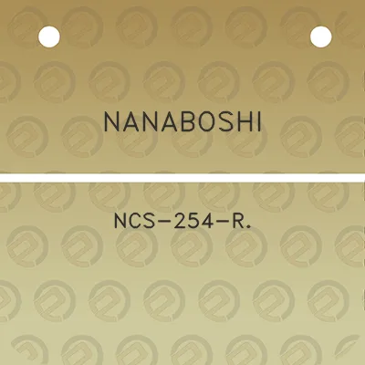 nanaboshi-ncs-254-r