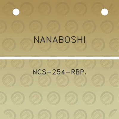 nanaboshi-ncs-254-rbp