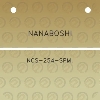 nanaboshi-ncs-254-spm