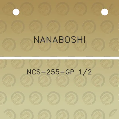 nanaboshi-ncs-255-gp-12