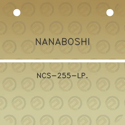 nanaboshi-ncs-255-lp