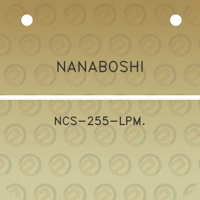 nanaboshi-ncs-255-lpm