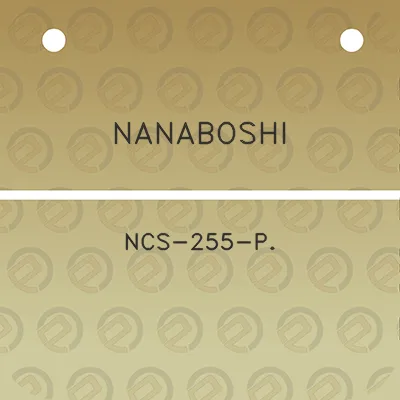 nanaboshi-ncs-255-p