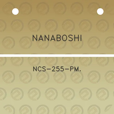 nanaboshi-ncs-255-pm