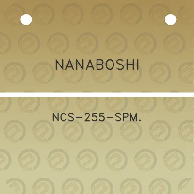 nanaboshi-ncs-255-spm