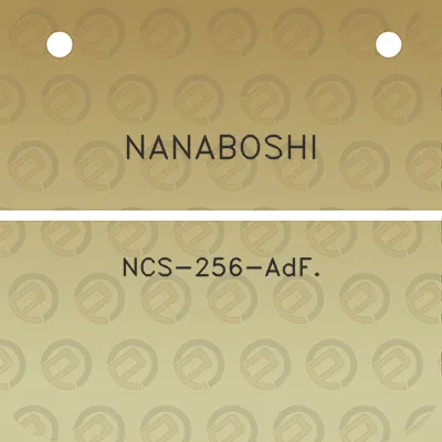 nanaboshi-ncs-256-adf