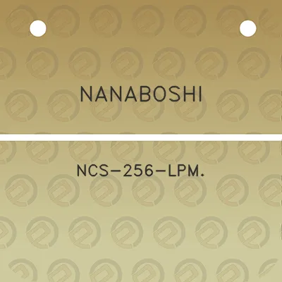 nanaboshi-ncs-256-lpm