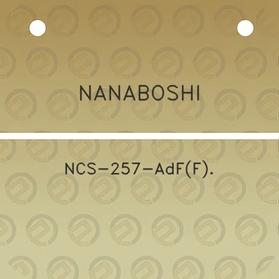 nanaboshi-ncs-257-adff