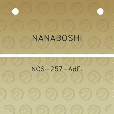 nanaboshi-ncs-257-adf