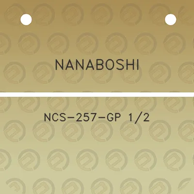 nanaboshi-ncs-257-gp-12