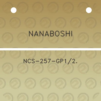 nanaboshi-ncs-257-gp12