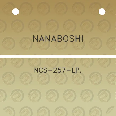 nanaboshi-ncs-257-lp