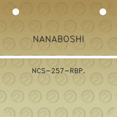 nanaboshi-ncs-257-rbp