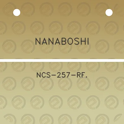 nanaboshi-ncs-257-rf