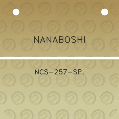 nanaboshi-ncs-257-sp