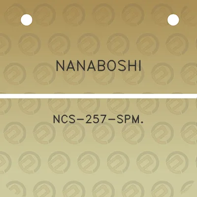 nanaboshi-ncs-257-spm