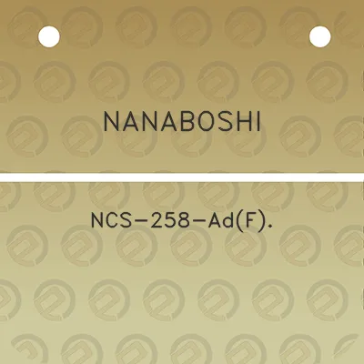 nanaboshi-ncs-258-adf