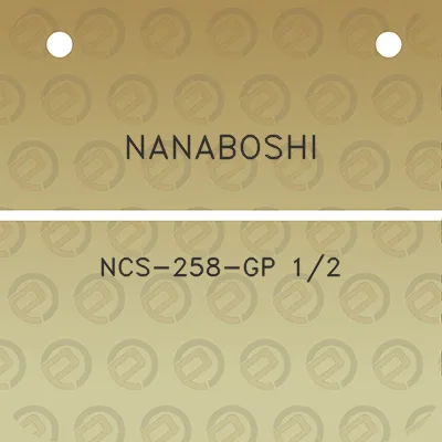 nanaboshi-ncs-258-gp-12