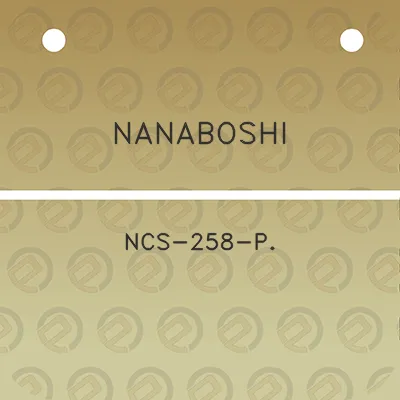 nanaboshi-ncs-258-p