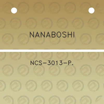 nanaboshi-ncs-3013-p