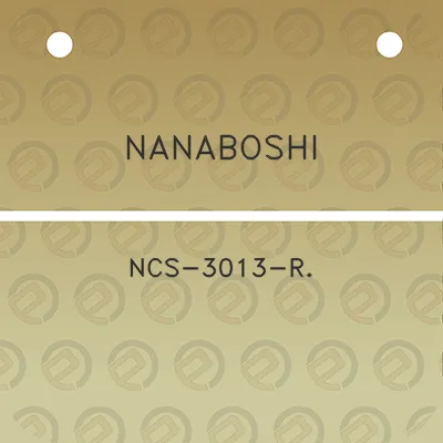 nanaboshi-ncs-3013-r