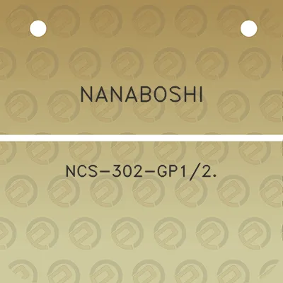 nanaboshi-ncs-302-gp12