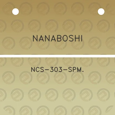 nanaboshi-ncs-303-spm