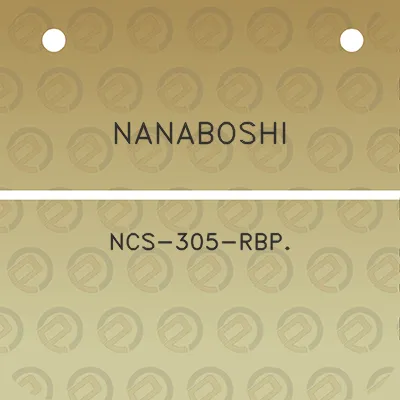 nanaboshi-ncs-305-rbp