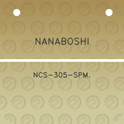 nanaboshi-ncs-305-spm