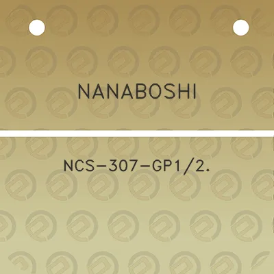 nanaboshi-ncs-307-gp12