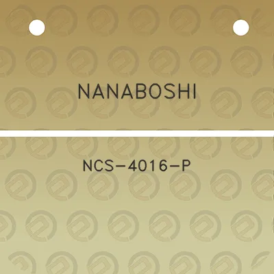 nanaboshi-ncs-4016-p