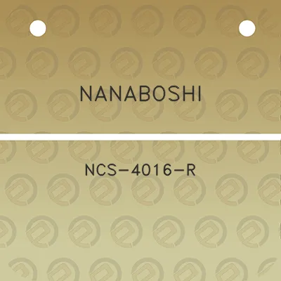 nanaboshi-ncs-4016-r