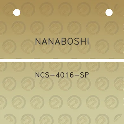 nanaboshi-ncs-4016-sp