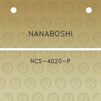 nanaboshi-ncs-4020-p