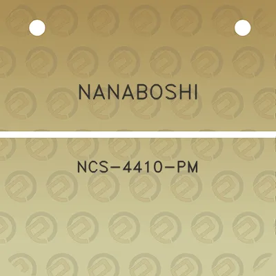 nanaboshi-ncs-4410-pm