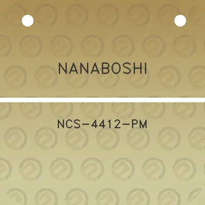 nanaboshi-ncs-4412-pm