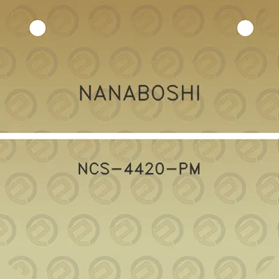 nanaboshi-ncs-4420-pm