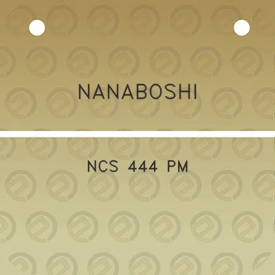 nanaboshi-ncs-444-pm